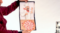 PIZZA MAGIC (Gimmicks and Online Instructions) by Gustavo Raley - Trick
