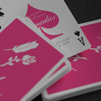 Pink Remedies Playing Cards by Madison x Schneider