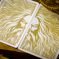 Zeus Mighty Gold Playing Cards by Chamber of Wonder