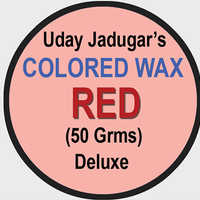 COLORED WAX (RED) 50grms. Wit by Uday Jadugar - Trick