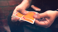 Cherry Casino Summerlin Sunset (Orange) Playing Cards by Pure Imagination Projects
