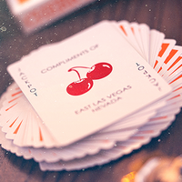 Cherry Casino Summerlin Sunset (Orange) Playing Cards by Pure Imagination Projects