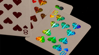 London Diffractor Double Metal Playing Card Set
