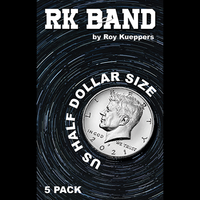 RK Bands Half Dollar Size For Flipper coins (5 per package) - Trick