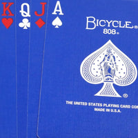 Reversed Back Bicycle Deck (Blue Ice) by Magic Makers
