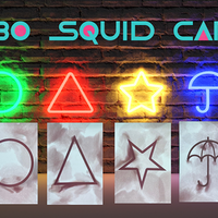 SQUID CARDS STAGE SIZE (Gimmicks and Online Instruction) by Matthew Wright - Trick