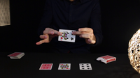 Split Prediction Red (Gimmicks and online instructions) by Massimo Cascione & Anthony Stan - Trick
