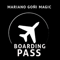 Boarding Pass (Gimmicks and Online Instruction) by Mariano Goni - Trick