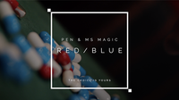 RED PILL BLUE PILL by Pen, Bond Lee & MS Magic - Trick
