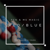 RED PILL BLUE PILL by Pen, Bond Lee & MS Magic - Trick