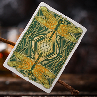 Notorious Gambling Frog (Green) Playing Cards by Stockholm17