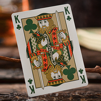 Notorious Gambling Frog (Green) Playing Cards by Stockholm17