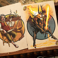 The Fellowship of the Ring Playing Cards by Kings Wild