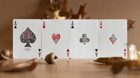 Butterfly Seasons Marked Playing Cards (Fall) by Ondrej Psenicka
