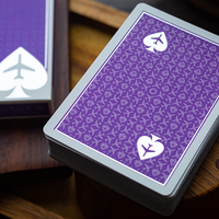 Limited Edition Lounge  in Passenger Purple by Jetsetter Playing Cards