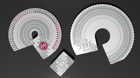 Pro XCM Ghost Playing Cards by by De'vo vom Schattenreich and Handlordz
