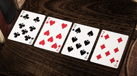 Jerry's Nugget (Felt Green) Marked Monotone Playing Cards
