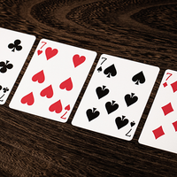 Jerry's Nugget (Felt Green) Marked Monotone Playing Cards