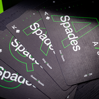 Grid Series Four- Typographic Playing Cards