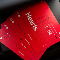 Grid Series Four- Typographic Playing Cards