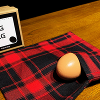 EGG BAG RED PLAID by Bacon Magic - Trick