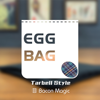 EGG BAG BLUE PLAID by Bacon Magic - Trick