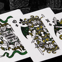 Inferno Emerald Blaze Edition Playing Cards