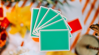 Summer NOC Pro Sunrise (Teal) Playing Cards
