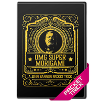 BIGBLINDMEDIA Presents OMG Super Morigami (Gimmicks and Online Instructions) by John Bannon - Trick