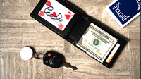 FPS Zeta Wallet Black (Gimmicks and Online Instructions) by Magic Firm - Trick
