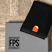 FPS Zeta Wallet Black (Gimmicks and Online Instructions) by Magic Firm - Trick