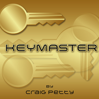 Keymaster Brass (Gimmicks and Online Instructions) by Craig Petty - Trick