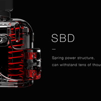 Hanson Chien Presents SBD (Sponge Ball Dropper) by Ochiu Studio (Black Holder Series) - Trick