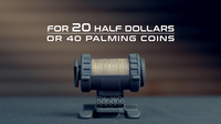 Hanson Chien Presents 20HDD (20 Half Dollar Dropper) by Ochiu Studio (Black Holder Series) - Trick

