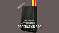 APPEARING POLE BAG BLACK (Gimmicked / No Tear) by Uday Jadugar - Trick

