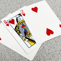 Bicycle 2 Faced Red Tuck (Mirror Deck Same on both sides) Playing Card