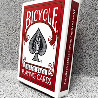Bicycle 2 Faced Red Tuck (Mirror Deck Same on both sides) Playing Card