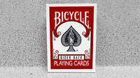 Bicycle 2 Faced Red Tuck (Mirror Deck Same on both sides) Playing Card
