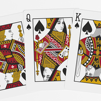 Black Roses Edelrot Playing Cards (Fully Marked)