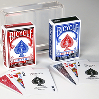 Bicycle Rider Back Mini Limited Edition (2 Pack With Foil Tucks In Carat Case) by US Playing Card Co