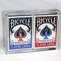 Bicycle Rider Back Mini Limited Edition (2 Pack With Foil Tucks In Carat Case) by US Playing Card Co