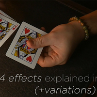 Bicycle 4 Index Red (Gimmicks and Online Instructions)