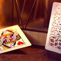 Bicycle 4 Index Red (Gimmicks and Online Instructions)