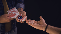 Transparency Red (Gimmicks and Online Instructions) by Alexis Touchard - Trick

