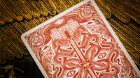 Babylon (Ruby Red) Playing Cards by Riffle Shuffle

