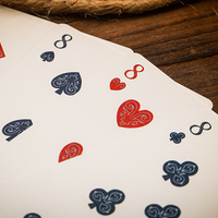 Babylon (Cerulean Blue) Playing Cards by Riffle Shuffle