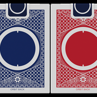 Orbit Tally Ho Circle Back (Blue) Playing Cards