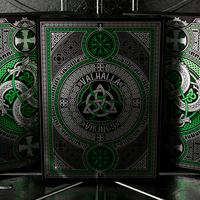 Valhalla Viking Emerald (Standard) Playing Cards