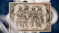 3 Musketeer Playing Cards by Kings Wild Project
