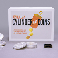 Cylinder and Coins (Gimmicks and Online Instructions) by Joshua Jay - Trick
